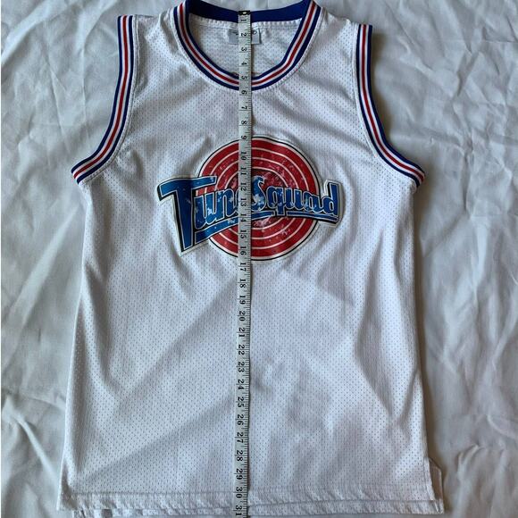 Looney Tunes Tunes Squad Bugs Jersey White L - Picture 6 of 7